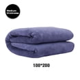 thumbnail image 3 of Inteprter Toalla de baño de microfibra, paño de baño absorbente de agua, máquina de ducha de Fitness para Spa, paño lavable para el Toallas y Paños Gris 100*200/Grosor medio, 3 of 6