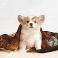 thumbnail image 4 of Disketp Log Cabin Inside Dog Blanket/Bed Cover for Dogs and Cats,Puppy Essentials-Large, 4 of 8