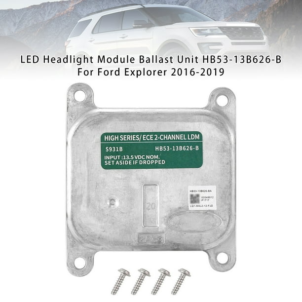 Unidad de control del módulo de faros LED HB53-13B626-B para Ford Explorer 2016-2019