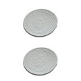 thumbnail image 4 of Billuyoard Soporte para sartenes, posavasos de té, almohadilla caliente antideslizante, soporte para ollas, blanco cálido Blanco cálido Около 24 см 2piezas Billuyoard CBP270857, 4 of 5