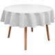 thumbnail image 1 of Round Tablecloth-Waterproof And Anti-Wrinkle Washable Tablecloth Polyester Fiber Tableclot, 1 of 5