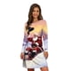 thumbnail image 1 of Vestido de ciervo de Navidad para mujer, minivestido de manga larga, corte en A, talla grande, informal, 3D, árbol de Navidad, copo de nieve, 1 of 5