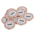 thumbnail image 3 of PP Arcilla Casino Mahjong De Contadores De 20 Dólares Yotijar Fichas de póquer, 3 of 9