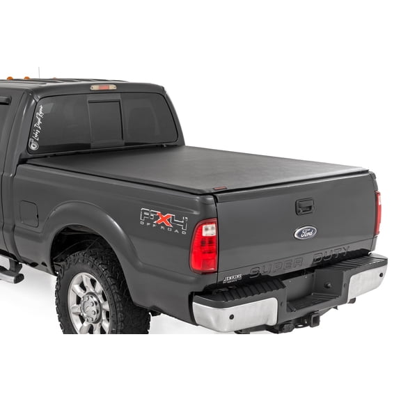 Rough Country Soft Roll-Up Bed Cover for 99-16 Ford Super Duty | 6'10 - 42599650