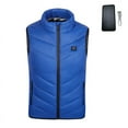 thumbnail image 2 of Odeerbi Toddler Boys Girls Lightweight Heated Vest with Power Bank Winter Thermal Sleeveless Heated Jackets USB Intelligent Constant Temperature Plus Size Heated Coat Toddler Clothes Blue, 2 of 9