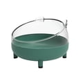 thumbnail image 1 of Trayknick Baignoire pour Hamster Résistante aux Chutes Forme Mignonne Facile à Laver Panoramique Transparente Grand Espace Repos Double Usage Hamster de Compagnie Externe Salle de Bain pour la Maison, 1 of 13
