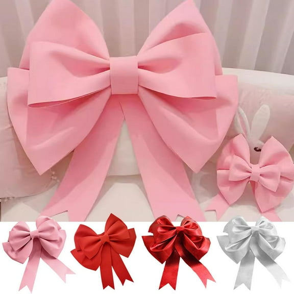 Large EVA Foam Bow, 11.7 to 29.25 inch, DIY Decorative Craft, Perfect for Gift Wrapping and Home Decor