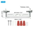 thumbnail image 2 of Uxcell 60mm (2.36") Universal Light Fixture Mounting Bracket Kit, Light Crossbar Round Ceiling Plate with Screw 8 Set, 2 of 7