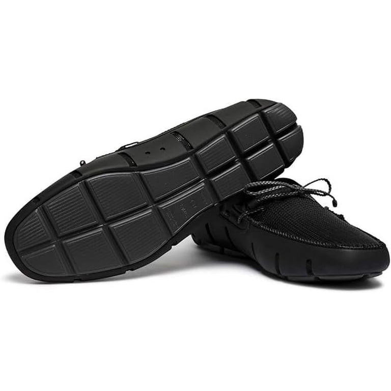 Swims Men’s Charcoal Braided Lace- Size 12 -Waterproof Leather Mesh Top Loafers Swims | Shop Swims Swimwear |David Jones main image 3