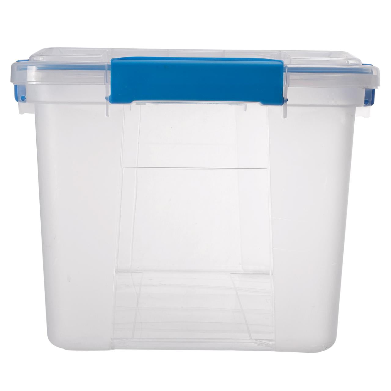 6 PACK - EZY STORAGE WATERPROOF 13.2Gal/52.8Qt/50L STORAGE BOX IP67