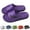Purple, variant on Men Solid Shower Home Non Breathable Soft Sole Slipper (Purple 47)