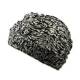 thumbnail image 1 of Gorro de baño de gran tamaño para mujer, para cabello largo y corto, para piscina, aguas termales, moda Joker, gorro de baño de tela con protección para los oídos, 1 of 4