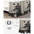 thumbnail image 3 of Funny Animal Bed Skirt King Size 16" Drop Dairy Cow Sitting on Toilet Playing Phone Ruffled Wrap Around Bed Skirts Adjustable Elastic Bedskirt Dust Ruffle for King Size Bed, 3 of 7
