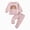 H154-Pink, variant on TOWED22 Baby Toddler Girls Cute 2pcs Fall Winter Clothes Long Sleeve Round Neck Tee and Cozy Joggers Outfits Clothing Set(Purple,2-3 Y)