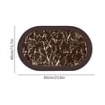 thumbnail image 3 of PiGOGI Doormat, Non Slip Soft Plush Stain Resistant Durable Rubber Backing, for Bedroom Living Room Entryway Home office, Dirt Trapping, Low Pile, 3 of 7