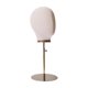 thumbnail image 3 of Soporte de exhibición de sombrero de cabeza de maniquí portátil, estable, multiusos, de 17,32 a 22,64 pulgadas de alto lino beige, 3 of 9