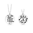 thumbnail image 1 of The Love Between a Mother and Daughter isForever & Ever' Necklace (1 Necklace.  Pictures shows front and back), 1 of 4