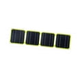 thumbnail image 3 of veasfak Foldable Solar Panel Charger IP67 Waterproof 40W Phones USB Charging for Camping Yellow, 3 of 9