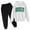White, variant on Hwmodou Toddler Boys Holiday Outfit Sets Fall Winter Childrens Hoodie Pullover Set Novelty Printed Hoodie Set On Underwear Leisure Letter Printed Long Sleeve Gifts For Teen Boys,3-14Y