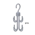thumbnail image 2 of 8 ganchos giratorios de 360 ​​grados gancho de ocho garras estante de almacenamiento anticaída cinturón de amarre ligero estante de acabado Almacenamiento y organización del hogar Gris Inteprter HA079965-02, 2 of 6