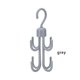 thumbnail image 4 of Cateissary Estante de almacenamiento con gancho de ocho garras de 360 ​​grados y 8 ganchos, ganchos colgantes para toallas, estante de acabado para Almacenamiento y organización del hogar Gris Cateissary HA079965-02, 4 of 6
