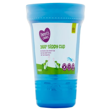 Parent's Choice 360 Spoutless Sippy Cup, 6+ Months, 1 (Best Sippy Cup 6 Months)