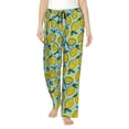 thumbnail image 1 of Bingfone Lemon Pattern Pajamas for Women,Pajama Pants with Pockets-XX-Large, 1 of 6