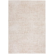 Mainstays Neutral Raised & Sculpted Abstract Indoor Area Rug, 5'x7'