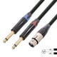thumbnail image 3 of Cable De Audio XLR hembra a doble cable de audio macho de 6,35 mm Cable de audio de repuesto (3M) Ndcxsfigh Para estrenar, 3 of 8