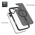 thumbnail image 2 of ELEHOLD Case for iPhone 16, Shockproof Magnetic Skin-Feel Case,Compatible with Wireless Charging,Black, 2 of 6