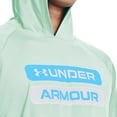 thumbnail image 3 of Under Armour Men's Velocity Wordmark Long Sleeve Hoodie (as1, alpha, xx_l, regular, regular, Aquafoam/Sky Blue 335), 3 of 5
