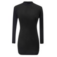 thumbnail image 4 of Gibobby Conjunto de lencería Conjunto de ropa interior de encaje para mujer, conjunto de ropa interior y ropa interior de encaje con correa, lencería sexy(Negro, CH), 4 of 5