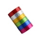 thumbnail image 5 of EeaseMX 6 Rollos 15MM Cintas Holográficas Pegatinas Decorativas de Color Cinta Cinta de Embalaje de Regalo para Suministros de Regalo de Artesanía DIY (Color Mixto), 5 of 7