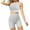 Gray, variant on LOVZFMLL Workout Sets for Women Round Neck Sleeveless Crop Tank Top and High Waist Biker Shorts Sets Athletic Yoga Matching Clothing for Summer Army Green L