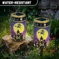 thumbnail image 5 of SEANATIVE Witch Solar Lights Outdoor Haunted House Solar Grave Lights for Cemetery Memorial Lights for Loved Ones Solar Powered Lights for Outside Halloween Solar Lights Outdoor Decorative, 5 of 7