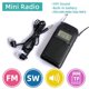 thumbnail image 2 of Portable Radio Pocket FM AM SW MW MP3 Player Stereo Digital Receiver LCD Screen High Sensitivity Lou, 2 of 5