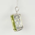 thumbnail image 2 of GEMHUB 95 Ct. Emerald Cut Yellow Citrine Gemstone Pendant Yellow Stone 925Silver Pendant Faceted Jewelry Yellow Gemstone Citrine Pendant Without Chain Yellow Birthstone Pendant Women Crystal Pendant, 2 of 5