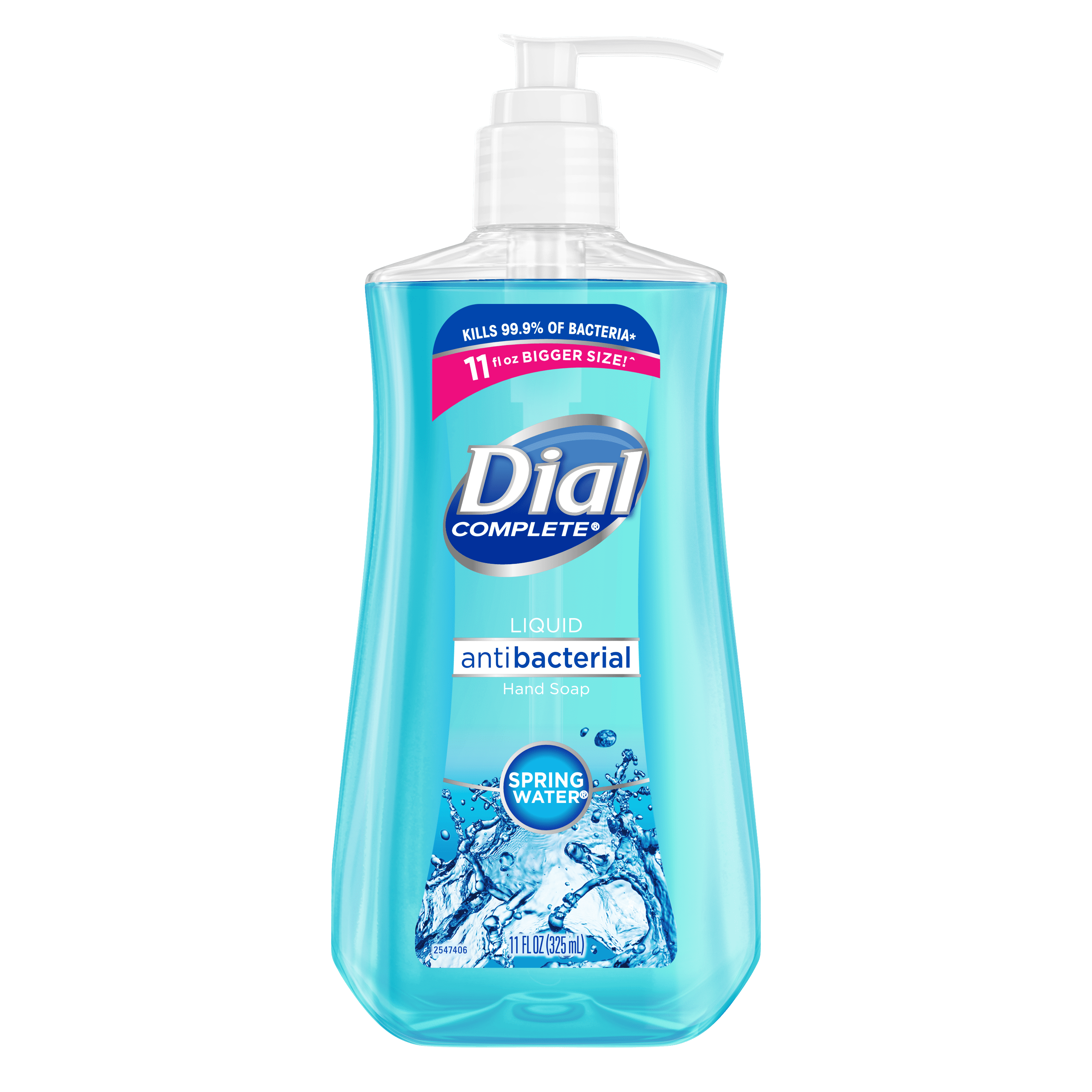 Dial liquid antibacterial hand 2025 soap spring water stores