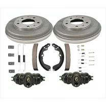 Rear Drums Shoes Spring Kit Wheel Cylinder for Mazda 626 MX6 1993-2002