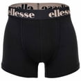 thumbnail image 2 of ellesse Calzoncillos para Hombre, Paquete de 7 - Yema Calzoncillos de 7 paquetes, Logo, Algodón Stretch Negro/Multi3 4XL (XXXX-Large), 2 of 7