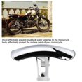 thumbnail image 2 of Motorcycle Front Fender Mud Flap Guard Fairing Mudguard Cover for CG125 Retro Chrome, 2 of 4