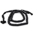 thumbnail image 3 of 99  Rondelle Black Ebony Arabian Prayer Beads (10mm), Islamic Tasbih, Ramadan Gift, Quality Middle Eastern Beads - The Bead Chest, 3 of 3