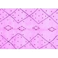 thumbnail image 1 of Ahgly Company Indoor Rectangle Solid Purple Modern Area Rugs, 3' x 5', 1 of 4
