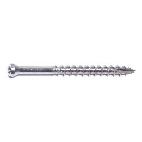 #8 x 2" 304 Stainless Star Drive Trim Head Screws WSTSS-029 (30 pcs.)