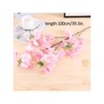 thumbnail image 7 of 1Pc Artificial Cherry Blossom Branches 39.37 Inches Long Stem Spring Peach Flowers for Home Office Wedding Decoration, 7 of 7