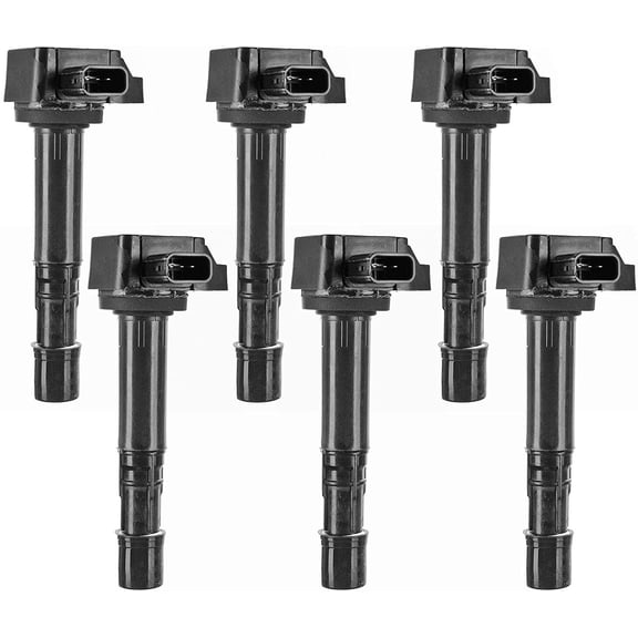 A-Premium Engine Ignition Coils Compatible with Honda Accord 00-03 Odyssey 1999-02 Acura CL 01-03 TL 1999-2008 3.0L 3.2L 3.5L 6-PC Set