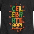 thumbnail image 3 of Instant Message - Celebrate AAPI Heritage - Toddler And Youth Girls Short Sleeve Graphic T-Shirt, 3 of 6