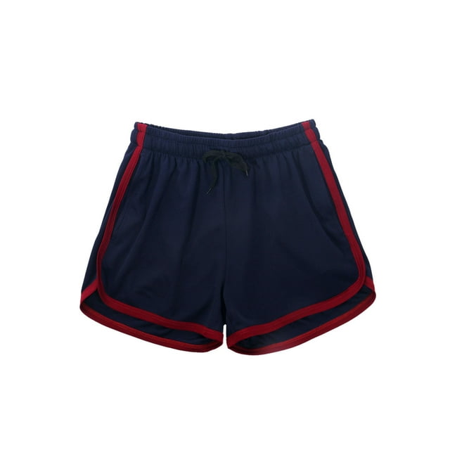 Kmbangi Summer Mens Sport Shorts Fashion Solid Color Slimd Fit Elastic Waist Short Pants Workout Gym Runing Quick Dry Shorts