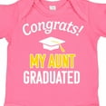 thumbnail image 4 of Inktastic Congrats My Aunt Graduated with Cap Boys or Girls Baby Bodysuit, 4 of 5