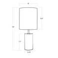 thumbnail image 2 of Regina Andrew 13-1138 Jade 19" Tall Buffet Table Lamp - Natural Stone, 2 of 3